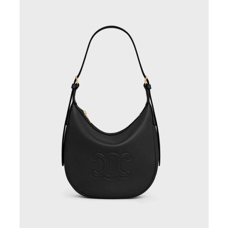 Celine Small Heloise Bag in Supple Calfskin-Black