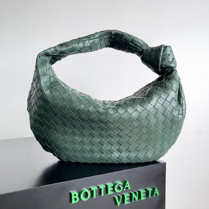 Bottega Veneta Medium Jodie Shoudler Bag-Dark green