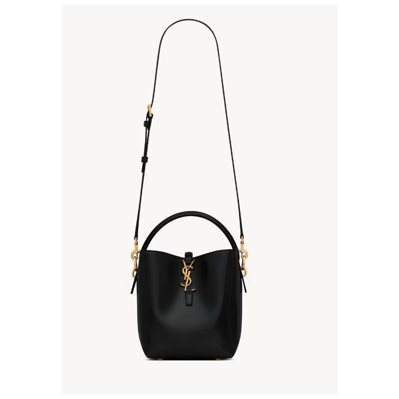 Saint Laurent LE 37 small in Shiny leather-Black