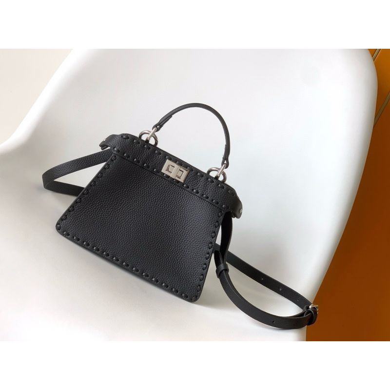 Fendi Peekaboo ISeeU Petite Bag -Black