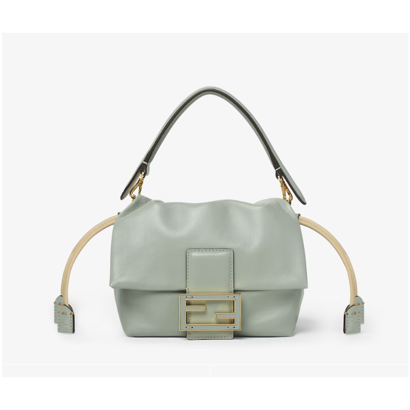Fendi Mamma Baguette Small Bag -Green