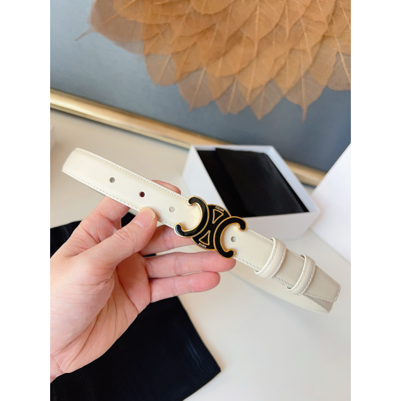 Celine Triomphe Belt 25mm 