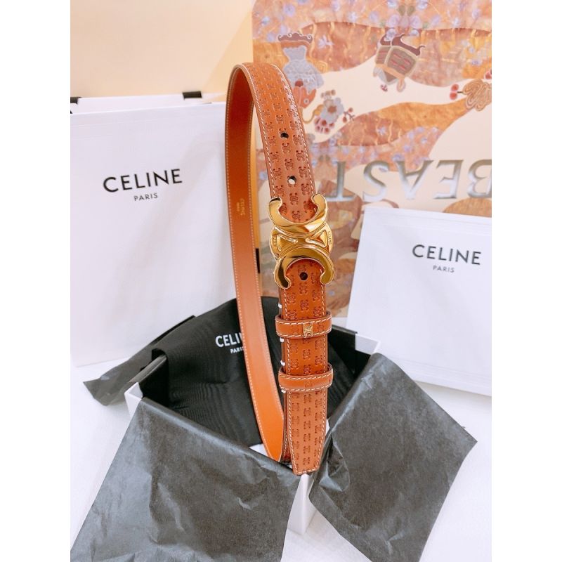 Celine Triomphe Belt 25mm