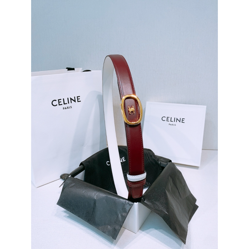 Celine Alix Reversible Belt 25mm