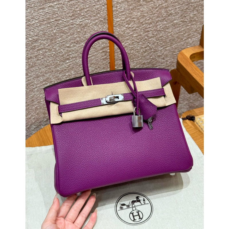 Hermes Birkin 25 / Birkin 30  in Togo Leather-Anemone