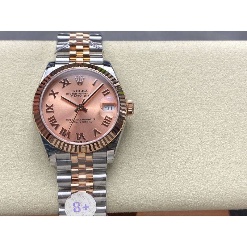Rolex Lady Datejust 28mm, 31mm, Oystersteel  , 18k rose gold