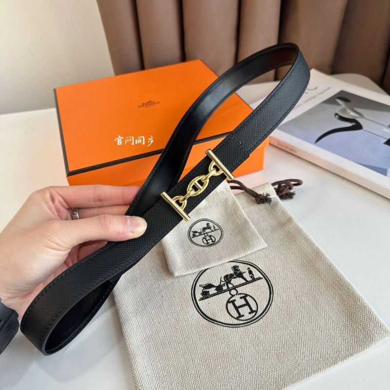 Hermes Reversible Belt 2.4cm