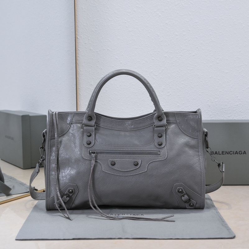 Balenciaga Le City Medium Handbag-Dark grey
