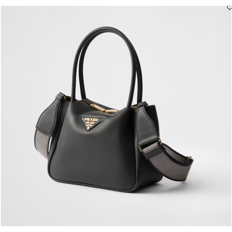 Prada Small leather bag-Black