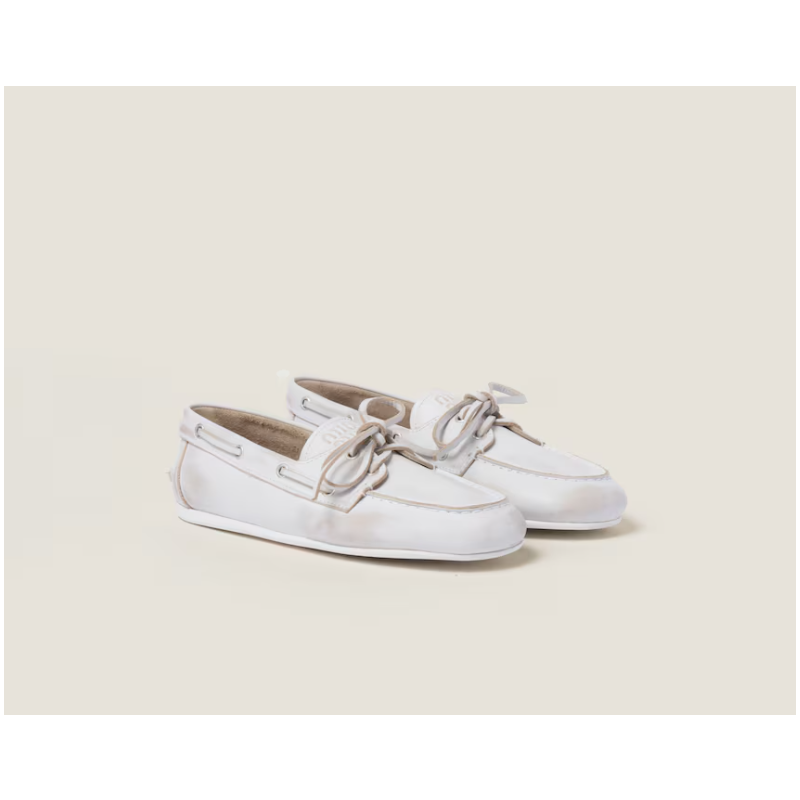 Miu Miu Leather Loafers