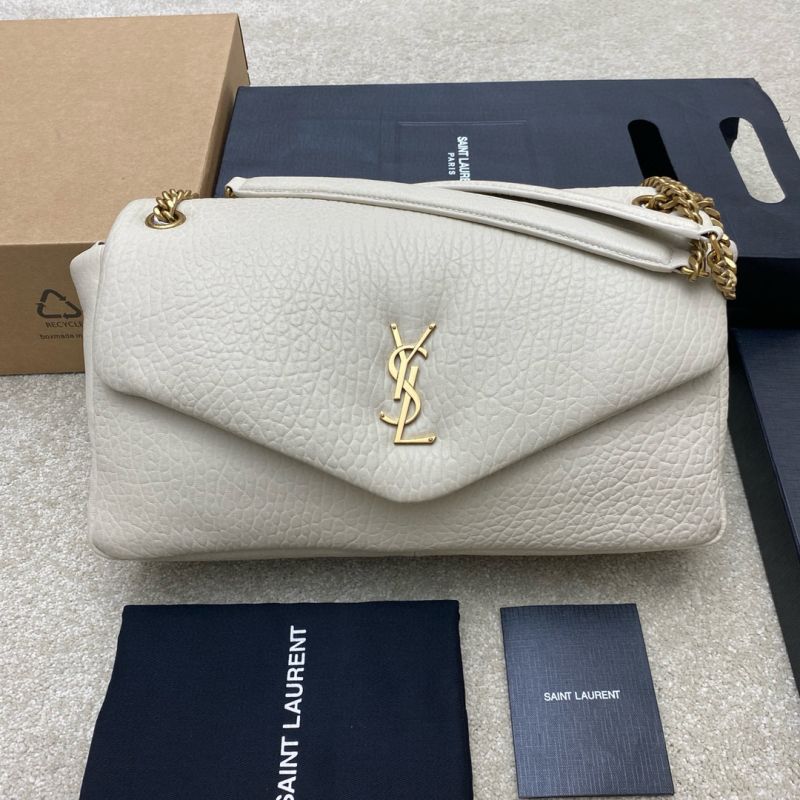 YSL CALYPSO LARGE IN GRAINED LAMBSKIN