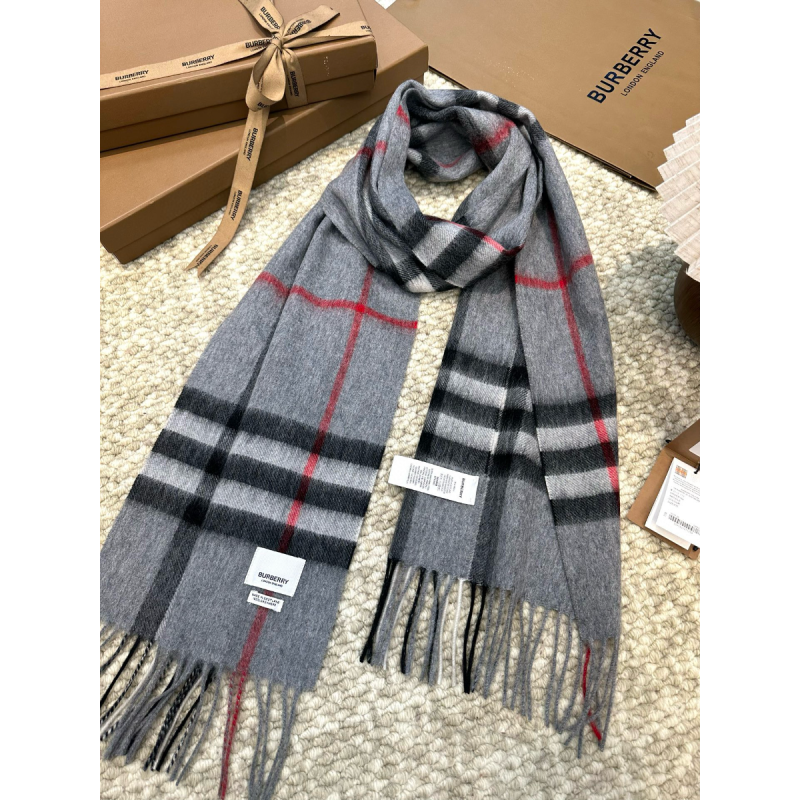 Burberry Check Cashmere Scarf