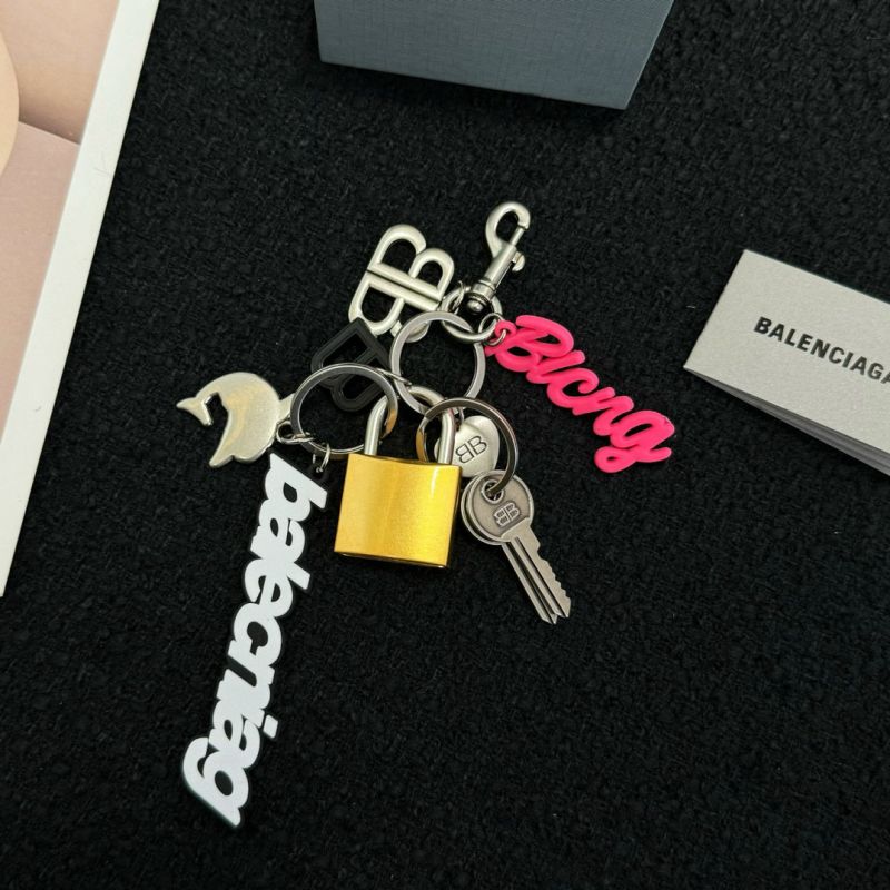 Balenciaga Keychain and Bag Charm