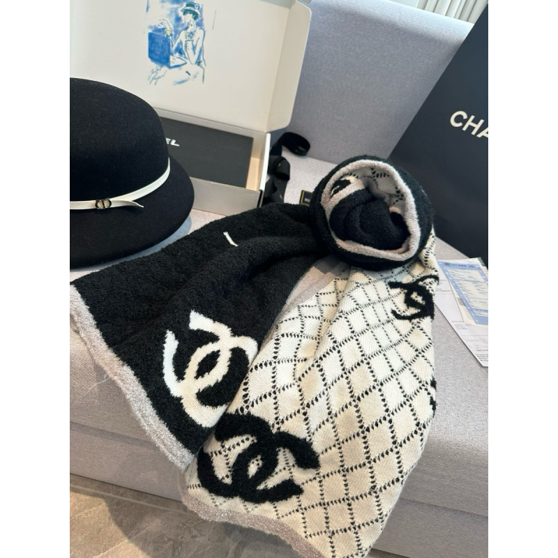 Chanel cashmere scarf