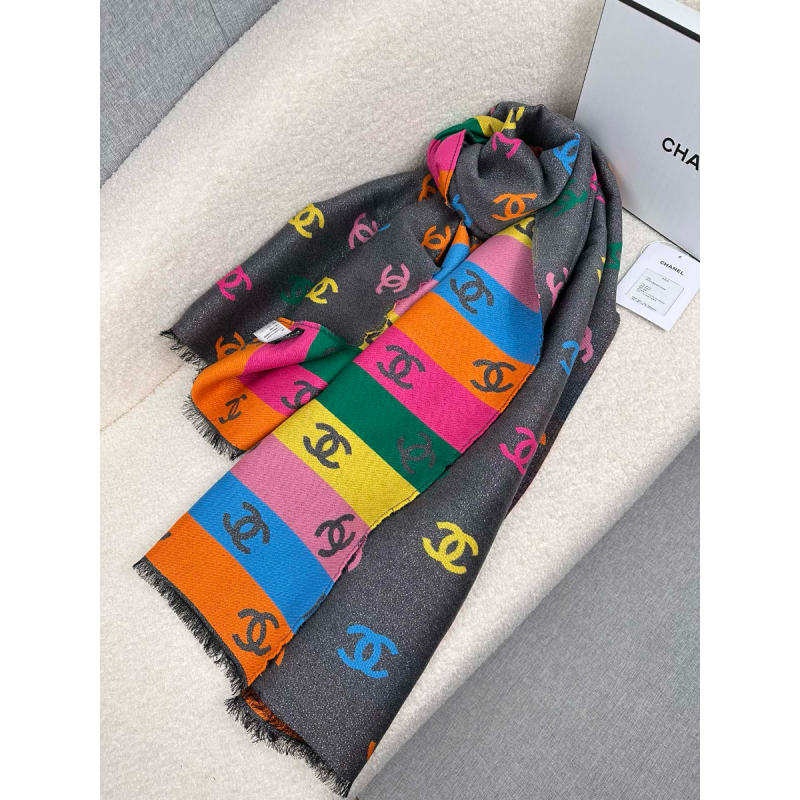 Chanel cashmere scarf