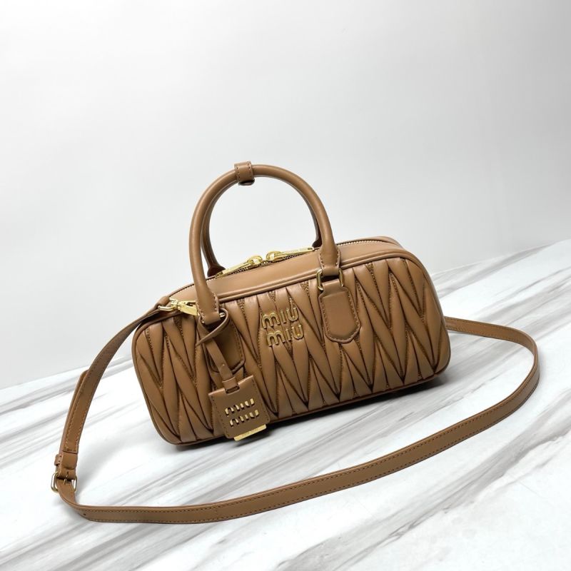 Miu Miu Arcadie matelassé nappa leather bag