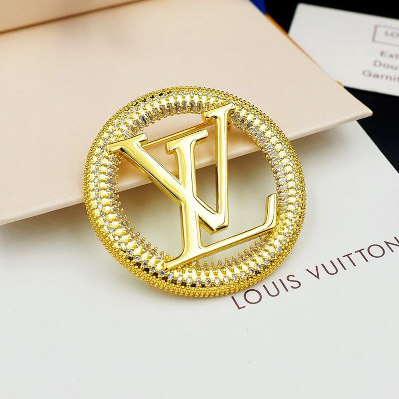 LV Brooch