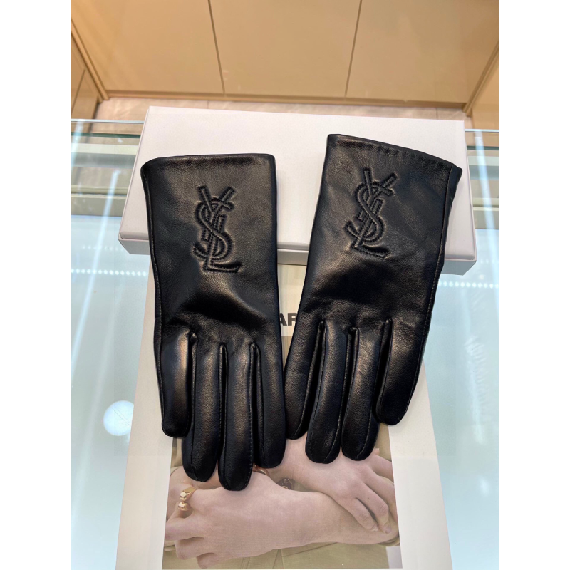 YSL Lambskin Gloves